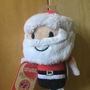 Retired Hallmark itty bittys SANTA, NWT